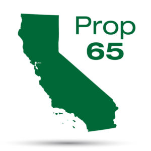 state of california prop 65