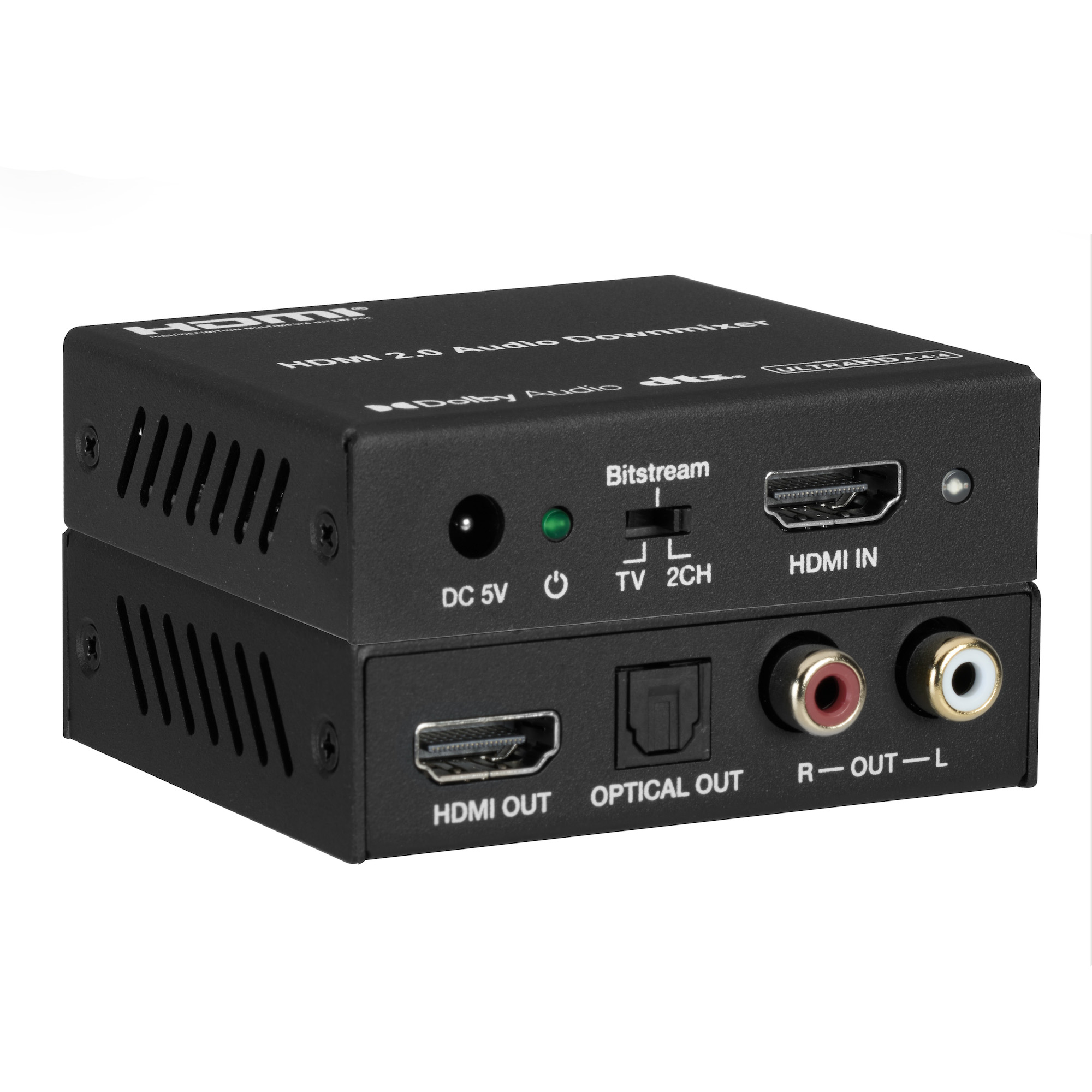 4K HDMI Audio Decoder & Down Mixer with Dolby/DTS | AUD-DCODEHDMI