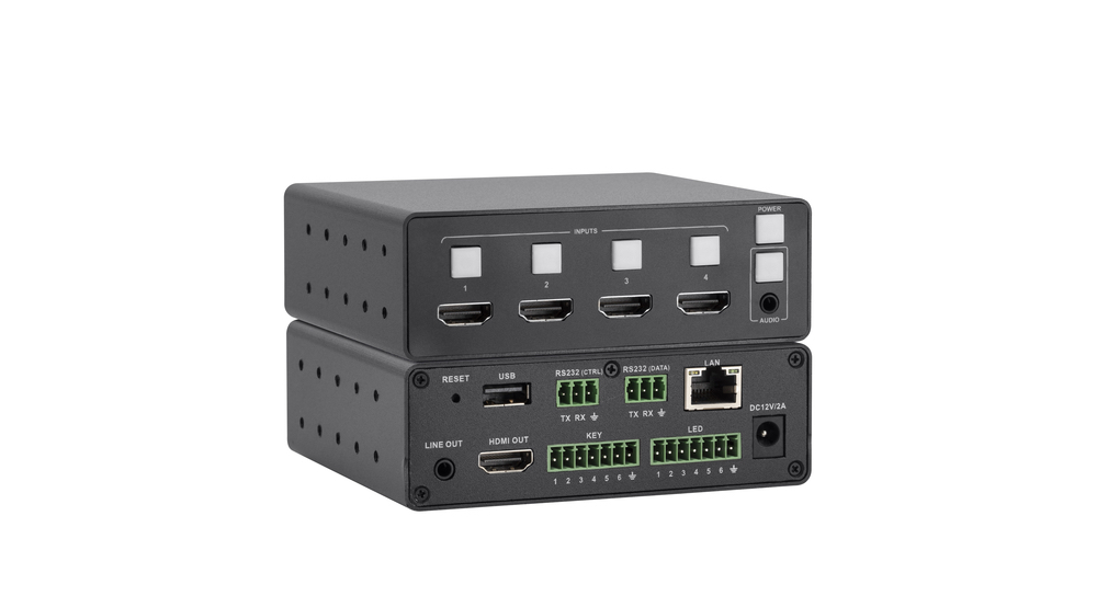 KanexPro 4K Premium Seamless 4X1 HDMI Switch (Discontinued) | SW
