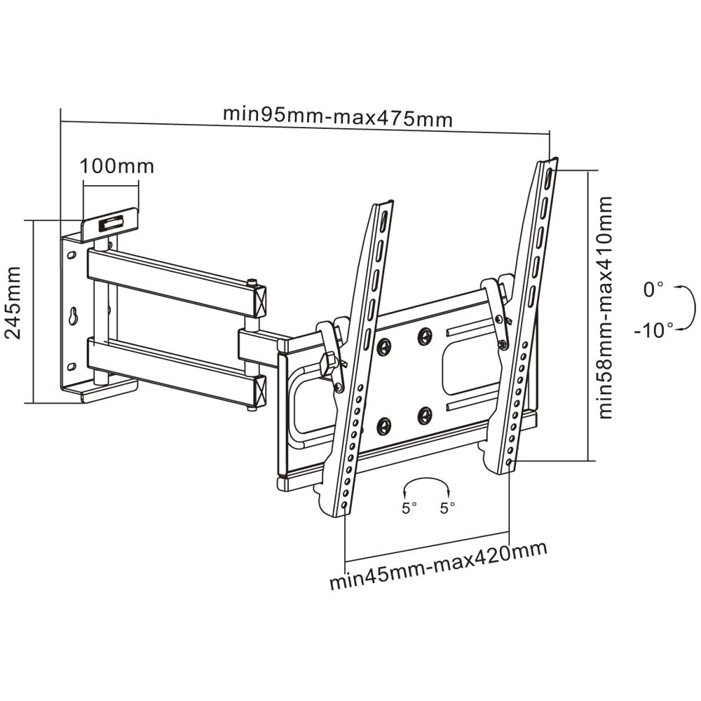 Кронштейн размеры крепления. Наклонно поворотный кронштейн для телевизора 55 дюймов. Кронштейн для телевизора 55 на стену поворотный выдвижной. Чертеж кронштейна для телевизора 43 дюйма. Кронштейн для телевизора 55 дюймов на стену поворотный выдвижной.